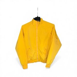 Cherokee Fleeced Lined Waterproof Jacket Mens Medium Yellow RN#17730